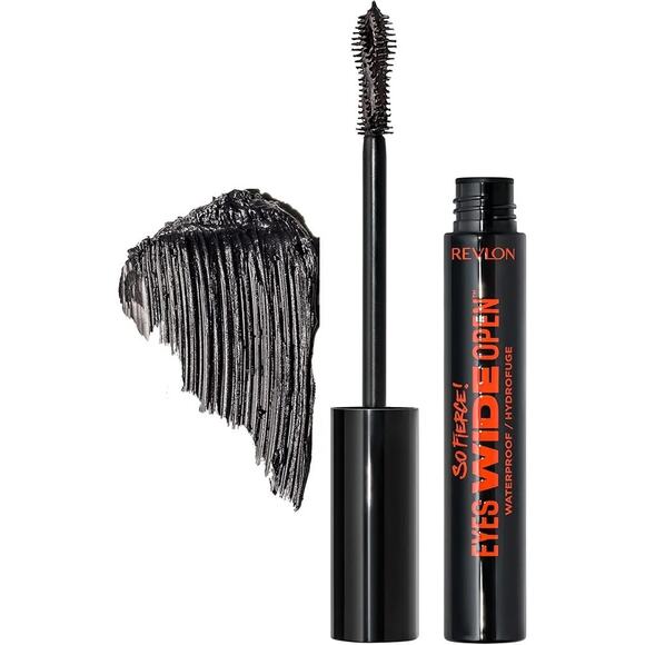 Revlon So Fierce! Eyes Wide Open Waterproof Mascara Black 104 0.24 fl oz - Picture 1 of 8